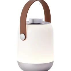 Lampe de table extérieure GEMMA blanc plastique - LED 1,9W 200 lumen 3000 kelvin IP44