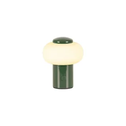 Lampe de table GUSTAV en fer avec LED intégré - Vert - Lucide
