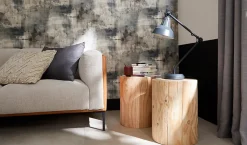 Lampe de table incandescent Yarra GoodHome E27 noir mat