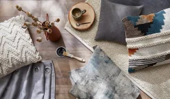 Lampe de table incandescent Yarra GoodHome E27 noir mat