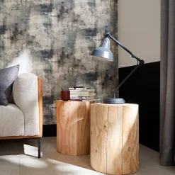 Lampe de table incandescent Yarra GoodHome E27 noir mat