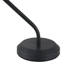 Lampe de table incandescent Yarra GoodHome E27 noir mat