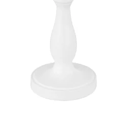 Lampe de table incandescent Tulou GoodHome E14 blanc