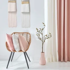 Lampe de table incandescent Peroten GoodHome E27 coloris naturel