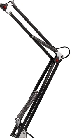 Lampe de table incandescent Ginaz GoodHome E14 noir