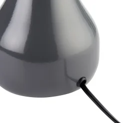 Lampe de table incandescent Tertrez GoodHome E14 gris