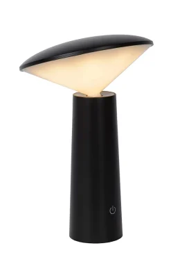 Lampe de table JIVE en abs avec LED intégré - Noir - Lucide