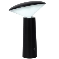 Lampe de table JIVE en abs avec LED intégré - Noir - Lucide