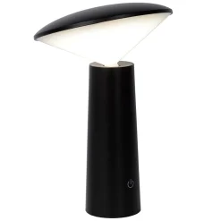 Lampe de table JIVE en abs avec LED intégré - Noir - Lucide