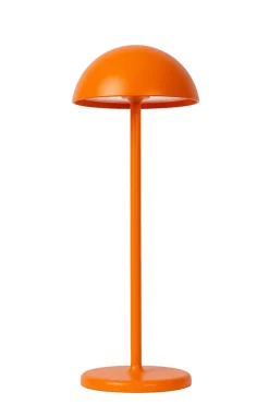 Lampe de table JOY en aluminium avec LED intégré - Orange - Lucide
