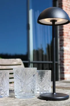 Lampe de table JOY en aluminium avec LED intégré - Noir - Lucide