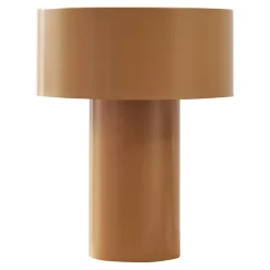 Lampe de table Kömn E27 37 x 30 cm marron lux.pro