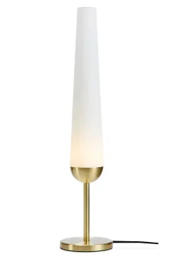 Lampe de table laiton et verre blanc - G9 - Markslöjd - Bern