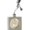 Lampe de table Led béton carrée - Girard-Sudron