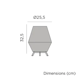Lampe de table Led autonome - New Garden - Conta 30