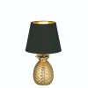 Lampe de table Led dorée - Trio - Pineapple