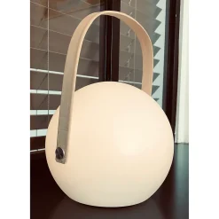 Lampe de table led ronde ATOM Wilsa