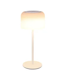 Lampe de table LED sans fil NETTLIFE. Intensité variable de 3000K à 6500K, rechargeable par USB-C. À piles, hauteur réglable.