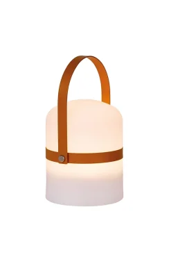 Lampe de table LITTLE JOE en synthétique avec LED intégré - Brun - Lucide