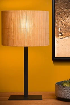 Lampe de table MAGIUS en bambou avec 1xE27 - Naturel - Lucide