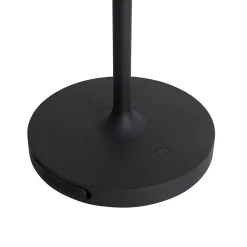 Lampe de table moderne blanche rechargeable - Maloi