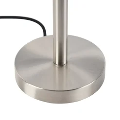 Lampe de table moderne en acier sans abat-jour - Simplo