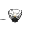 Lampe de table moderne noire 20 cm - Pua