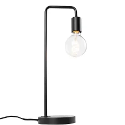 Lampe de table moderne noire - Facil