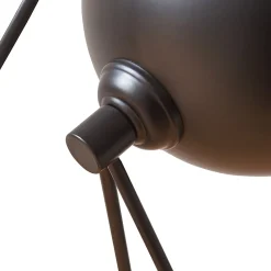 Lampe de table Oldibro E14 45 x 28 x 15 cm noir lux.pro