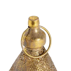 Lampe de table orientale dorée 19 cm - Mowgli