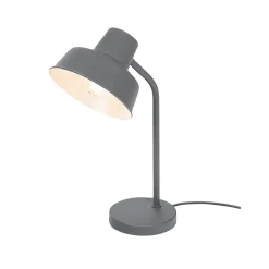 Lampe de table Orous E27 15W L.33xH.47,5xP.19,7cm gris foncé GoodHome