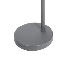 Lampe de table Orous E27 15W L.33xH.47,5xP.19,7cm gris foncé GoodHome