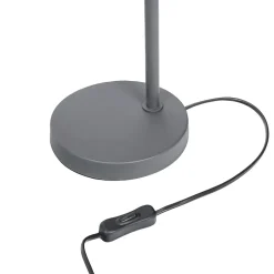 Lampe de table Orous E27 15W L.33xH.47,5xP.19,7cm gris foncé GoodHome