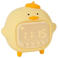 Lampe de table PINCHA DUCK en silicone avec LED intégré - Jaune - Lucide