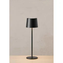 Lampe de table portable rechargeable LED 2W 3000K IP44, noire - Markslöjd - Fiore