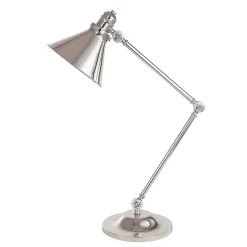 Lampe de table Provence 1 lumière - Nickel poli