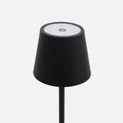 Lampe de Table Rechargeable Tactile Noire 3W CCT - 3000K/4000K/6500K - SILAMP