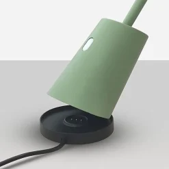 Lampe de Table Rechargeable TAG Aluminium Autonomie 25h Charge 4h Stabilité Sur Table Large Choix de Couleurs