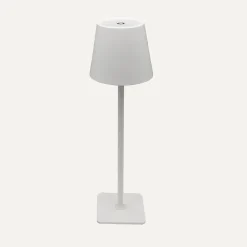 Lampe de Table Rechargeable Tactile Blanche 3W CCT - 3000K/4000K/6500K - SILAMP