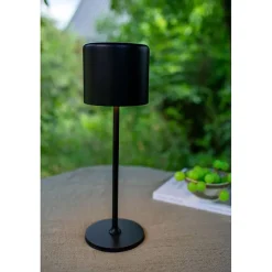 Lampe de table rechargeable 2 W, 100 lm, 3000K, IP44, noire - Markslöjd - Filo