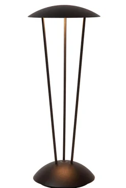 Lampe de table RENEE en aluminium avec LED intégré - Noir - Lucide