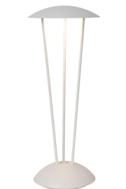 Lampe de table RENEE en aluminium avec LED intégré - Blanc - Lucide