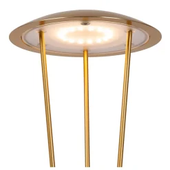 Lampe de table RENEE en aluminium avec LED intégré - Or Mat / Laiton - Lucide