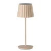 Lampe de table sans fil ABBY Sable H30cm