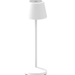 Lampe de table sans fil EMILY Blanc H25cm