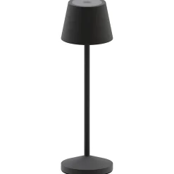 Lampe de table sans fil EMILY Noir H25cm