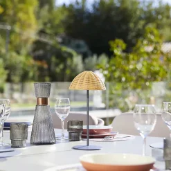 Lampe de table sans fil FAROE H30cm