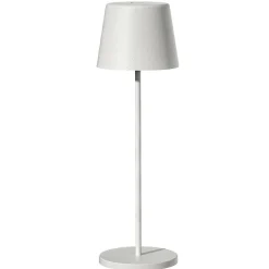 Lampe de table sans fil KELLY Blanc H38cm