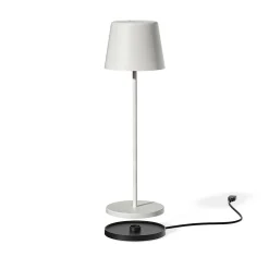 Lampe de table sans fil KELLY Blanc H38cm
