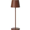 Lampe de table sans fil KELLY Rouille H38cm